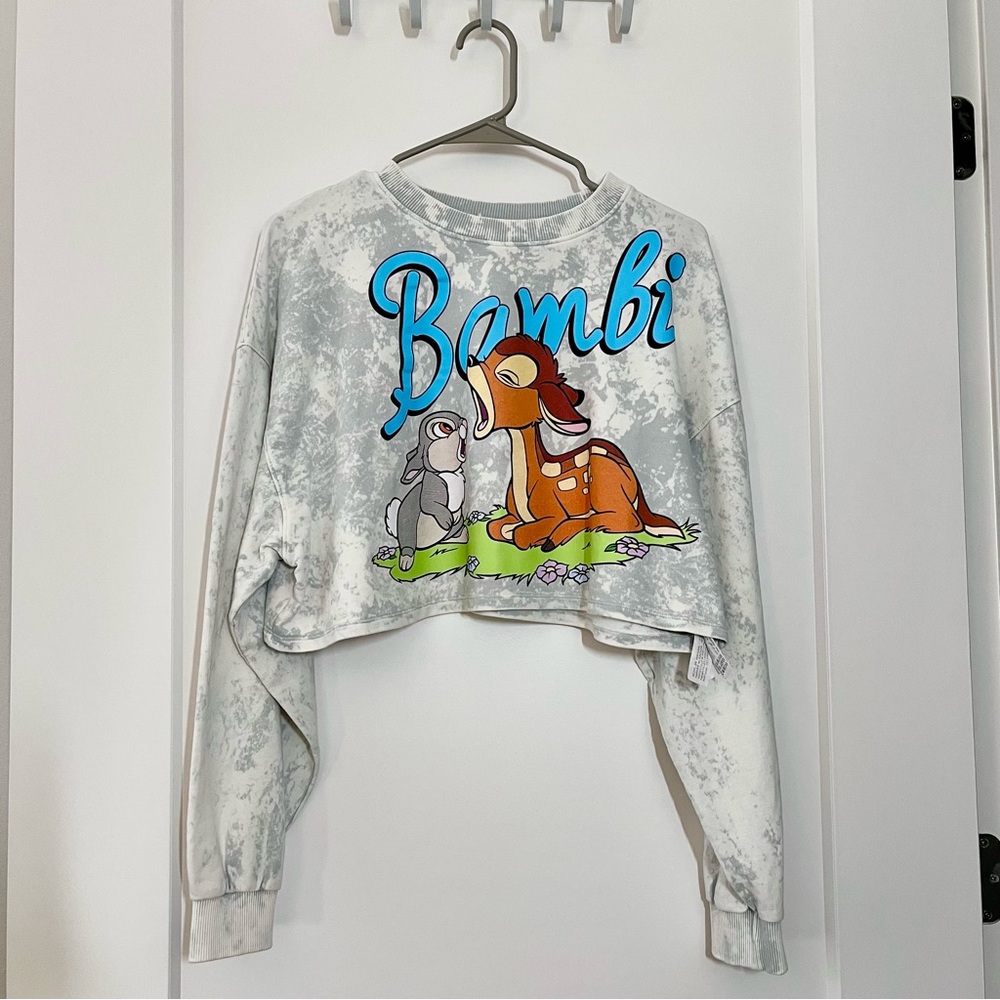 Cute Bershka Disney Bambi Sweatshirt Oversize